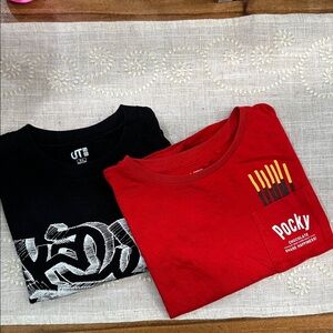 UNISEX UNIQLO KIDS TEEs BUNDLE SZ 5-6 EXCELLENT CONDITION FLY TRENDZ KIDS STYLE